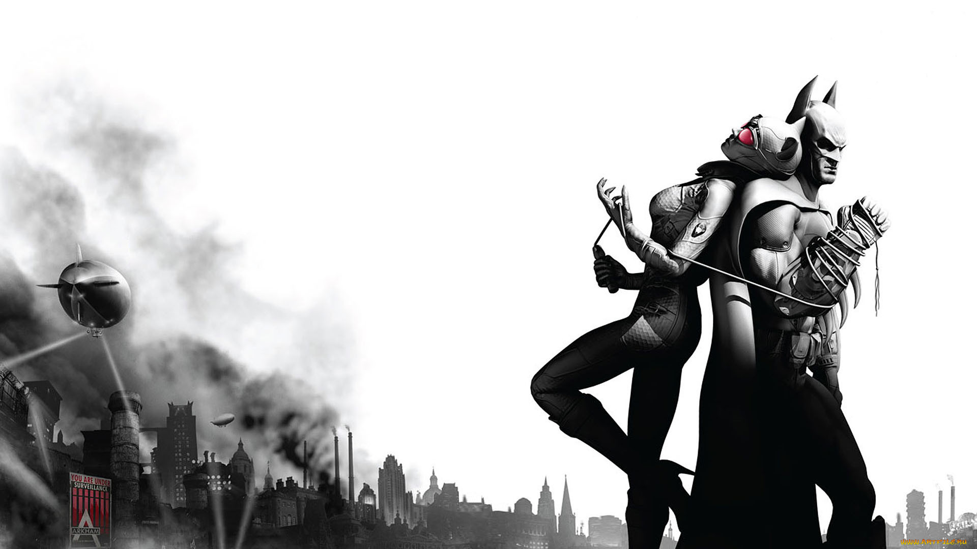 batman, arkham, city, , , 